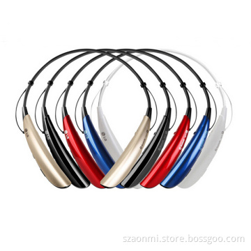Hbs-750 Three Mics Wireless Bluetooth Headset for Mobile Phone